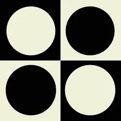 Tapis antidérapant - Pop - vinyle - int./ext. - Noir - 50x200cm