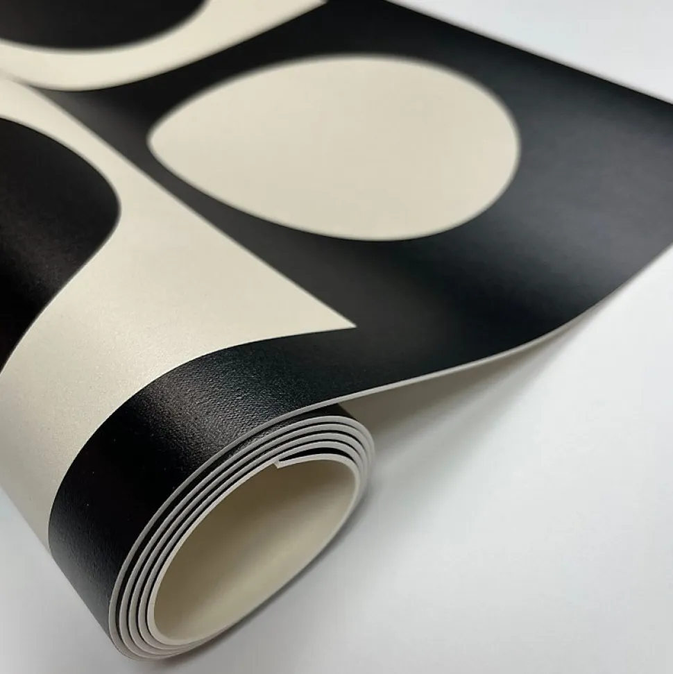 Tapis antidérapant - Pop - vinyle - int./ext. - Noir - 50x200cm