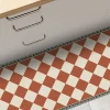 Tapis antidérapant - Rétro - vinyle - int./ext. - Rouge - 120x200cm