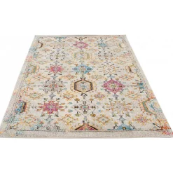 Tapis berbère coloré pour salon rectangle ethnique Wexford 230x160 CM - Multicolore