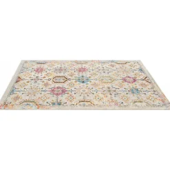 Tapis berbère coloré pour salon rectangle ethnique Wexford 230x160 CM - Multicolore