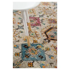 Tapis berbère coloré pour salon rectangle ethnique Wexford 230x160 CM - Multicolore