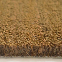 Tapis Brosse Coco - Spécial PMR-ERP - Ecru - Ep, 23 mm - Rouleau de 2m x 4m