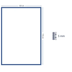 Tapis Burbridge GoodHome beige L.170 x L.120 cm