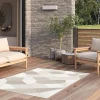 Tapis Burbridge GoodHome beige L.230 x L.160 cm