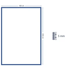 Tapis Burbridge GoodHome beige L.230 x L.160 cm