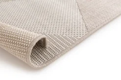 Tapis Burbridge GoodHome beige L.90 x l.60 cm