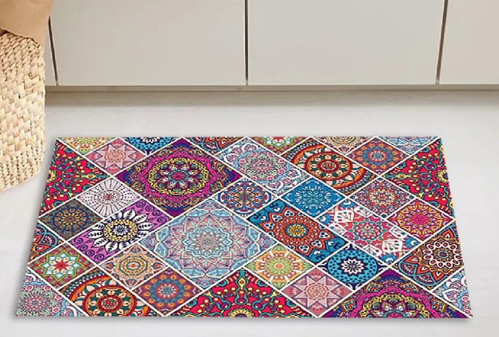 Tapis Coloré, Froid, Dimension: 50x120