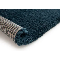 Tapis Coltrane bleu GoodHome L.90 x l.60 cm