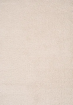 Tapis Coltrane GoodHome blanc cassé L.170 x l.120 x ep.3 cm