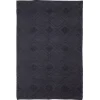 Tapis contemporain bouclette 120 x 180 cm bleu