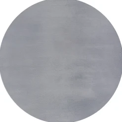 Tapis Cosy lavable, Gris, 200 x 200 cm Ronde