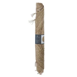 Tapis Cosy'ness en jute & lurex D80 cm - Atmosphera