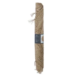 Tapis Cosy'ness en jute & lurex D80 cm - Atmosphera