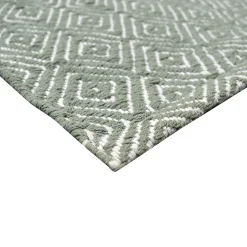Tapis coton GoodHome L.230 x l.160 cm taupe