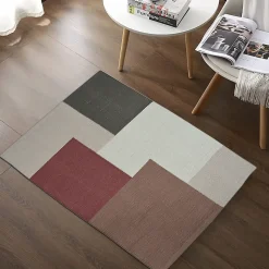 Tapis coton Patchwork GoodHome 160 x 230 cm