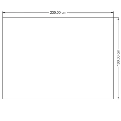 Tapis coton Patchwork GoodHome 160 x 230 cm
