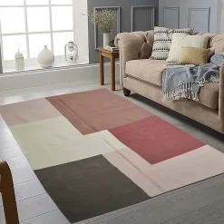 Tapis coton Patchwork GoodHome 80 x 150 cm