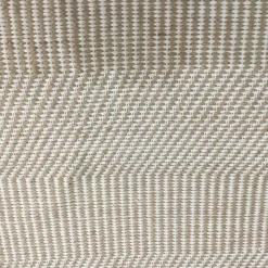 Tapis déco à franges en fibre naturelle et coton 60x120cm