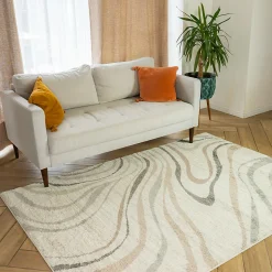 Tapis déco intérieur design abstrait 160x230cm