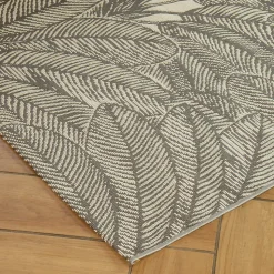 Tapis déco intérieur et extérieur palmiers 160x230cm