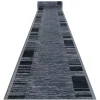 Tapis De Couloir Antidérapant Adagio Gris 100x340 cm 100628 1 szt.