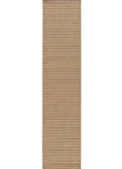 Tapis de couloir extérieur ATTICGO beige rectangulaire naturel 48x200 cm NATURA