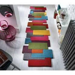 Tapis de couloir moderne pure laine ARTY