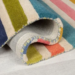 Tapis de couloir moderne pure laine KEYO
