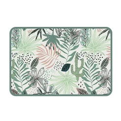 Tapis de cuisine absorbant en vinyle antidérapant Green Palms 50x120