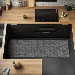 Tapis de Cuisine antidérapant en Vinyle Tissage 50x120