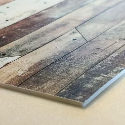 Tapis de Cuisine antidérapant en Vinyle Bois Vintage 50x240 cm