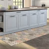 Tapis de Cuisine antidérapant en Vinyle Tuiles Persanes 50x180 cm