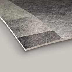 Tapis de Cuisine antidérapant en Vinyle Rectangles Sombres 50x180