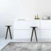 Tapis de Cuisine antidérapant en Vinyle Ciment 50x120 cm