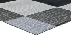 Tapis de cuisine ATTICGO gris rectangulaire animal print 48x200 cm SALLY