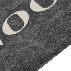 Tapis de cuisine lavable impression cuisine noir 60x180 cm
