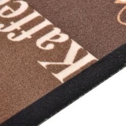 Tapis de cuisine lavable Marron café 60x180 cm