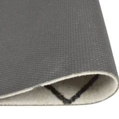 Tapis de cuisine lavable impression carrée 60x180 cm velours vidaXL