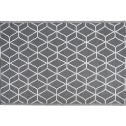 Tapis de jardin en polypropylène à motifs