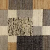 Tapis de jute laine et coton 120x180 cm