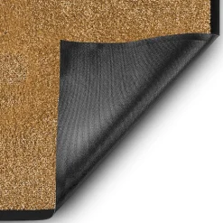 Tapis de Porte Paillasson d'entrée Rhine Beige 90 x 120 cm