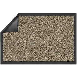 Tapis de Porte Paillasson d'entrée SKY Performa, Ocre-noir, 90 x 300 cm