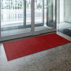 Tapis de Porte Paillasson d'entrée Performa, Rouge, 120 x 180 cm - Floordirekt