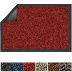 Tapis de Porte Paillasson d'entrée SKY Rouge 40 x 60 cm