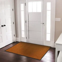 Tapis de Porte Paillasson d'entrée Rhine Marron 40 x 60 cm
