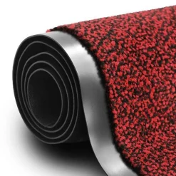 Tapis de Porte Paillasson d'entrée SKY Performa, Rouge 40 x 60 cm