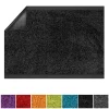 Tapis de Porte Paillasson d'entrée Use&Wash Noir 120 x 180 cm - Floordirekt