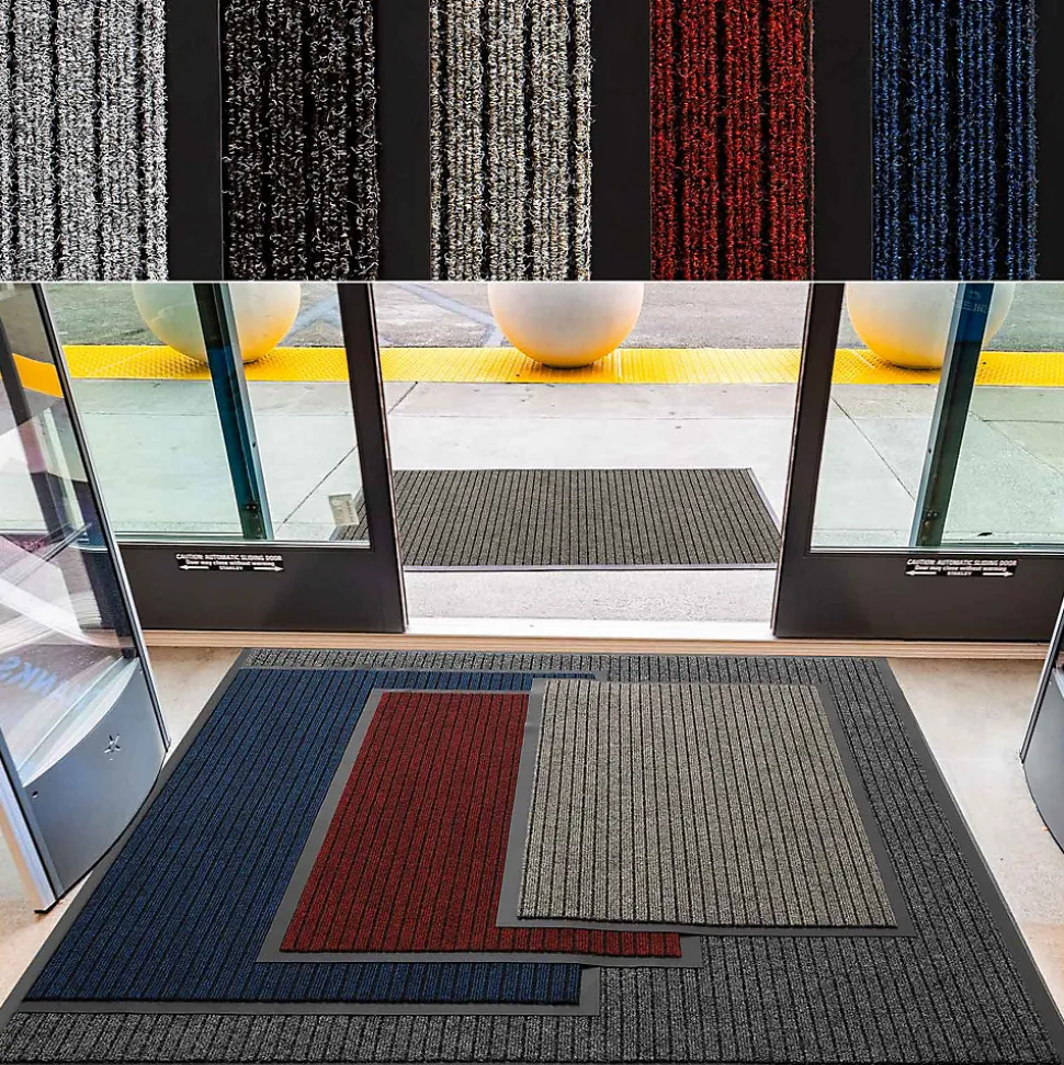 Tapis de Porte Paillasson d'entrée Dura Beige 40 x 60 cm