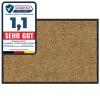 Tapis de Porte Paillasson d'entrée Rhine Beige 90 x 150 cm
